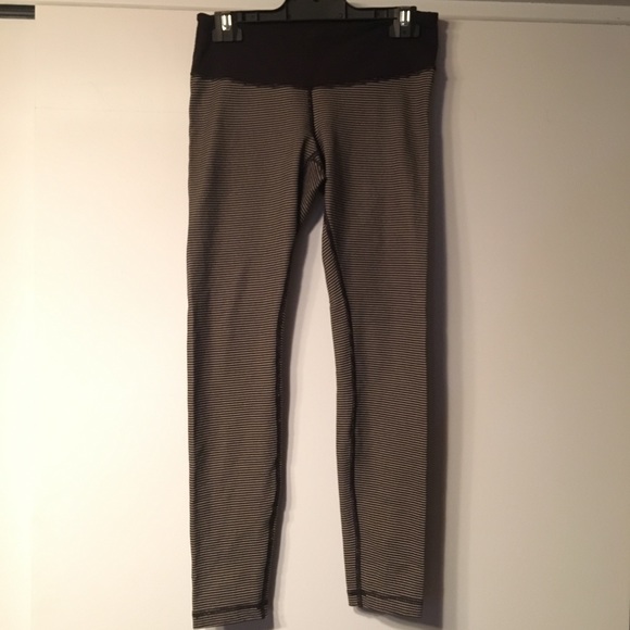 lululemon athletica Pants - Lululemon Wunder Under striped leggings